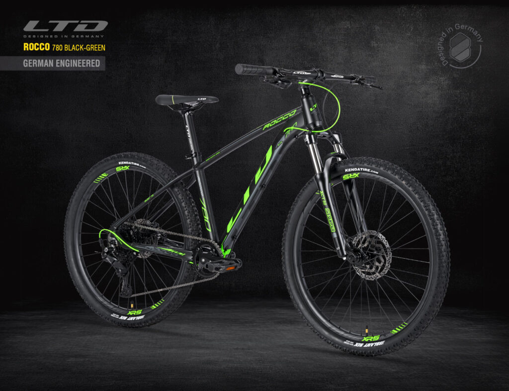 Велосипед LTD ROCCO 780 BLACK-GREEN 27,5″