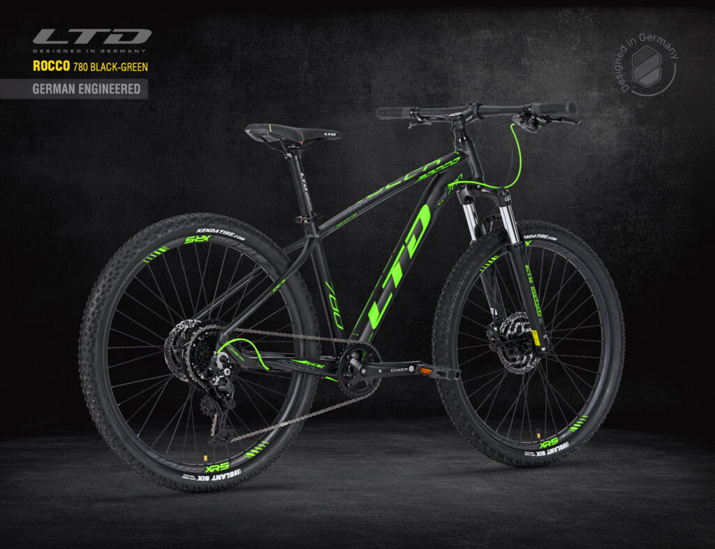 Велосипед LTD ROCCO 780 BLACK-GREEN 27,5″