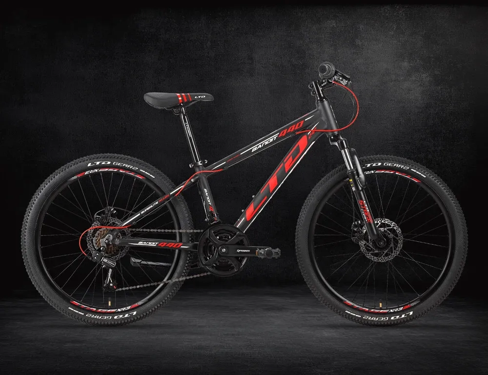 Велосипед LTD BANDIT 440 BLACK-RED 24″