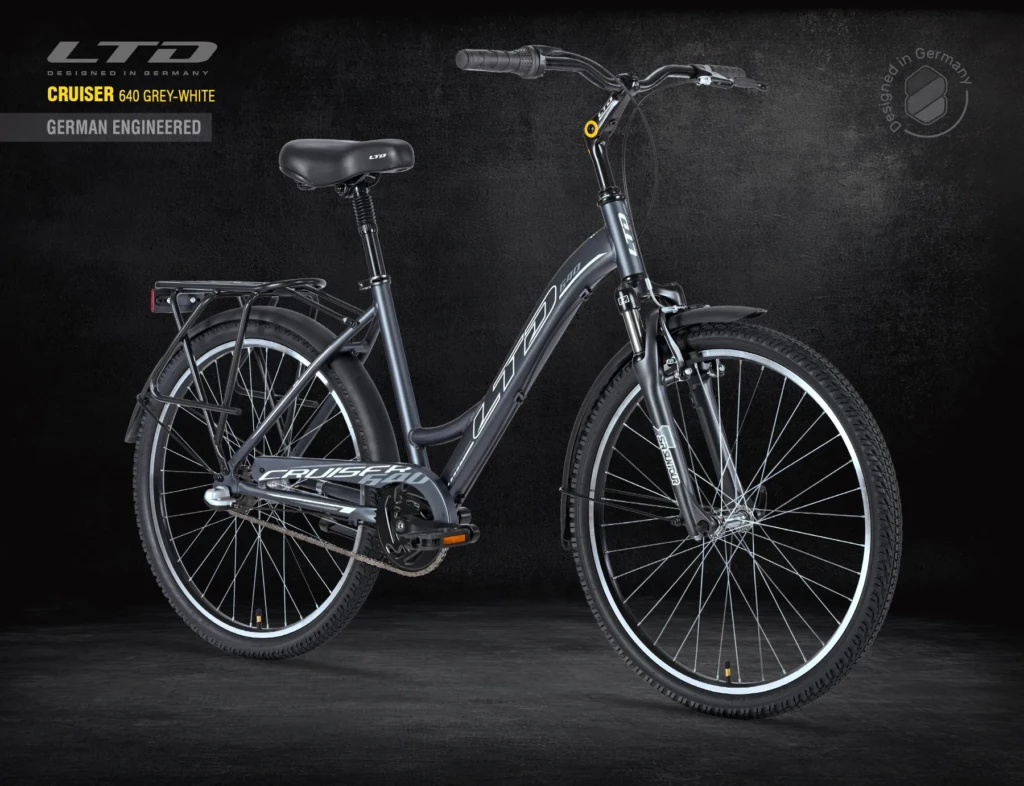 Велосипед LTD CRUISER 640 GREY-WHITE 26″