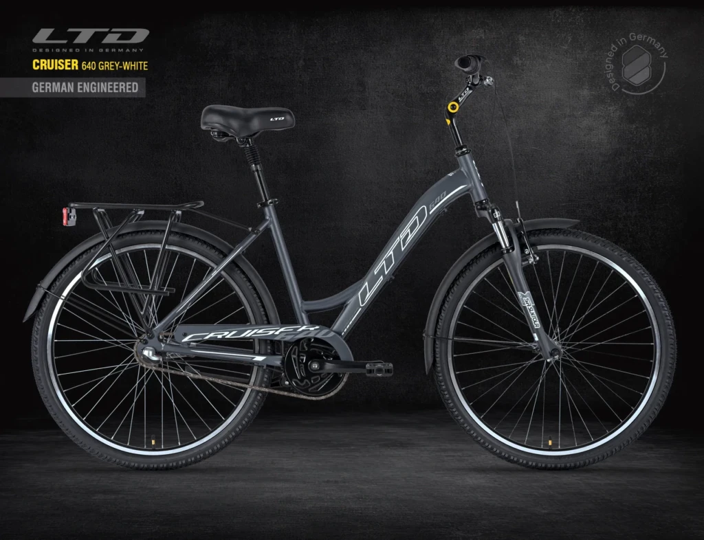 Велосипед LTD CRUISER 640 GREY-WHITE 26″