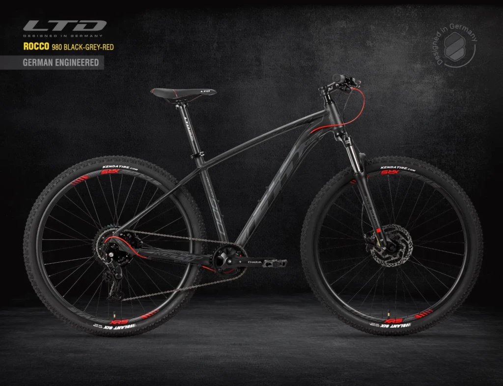 Велосипед LTD ROCCO 980 BLACK-GREY-RED 29″