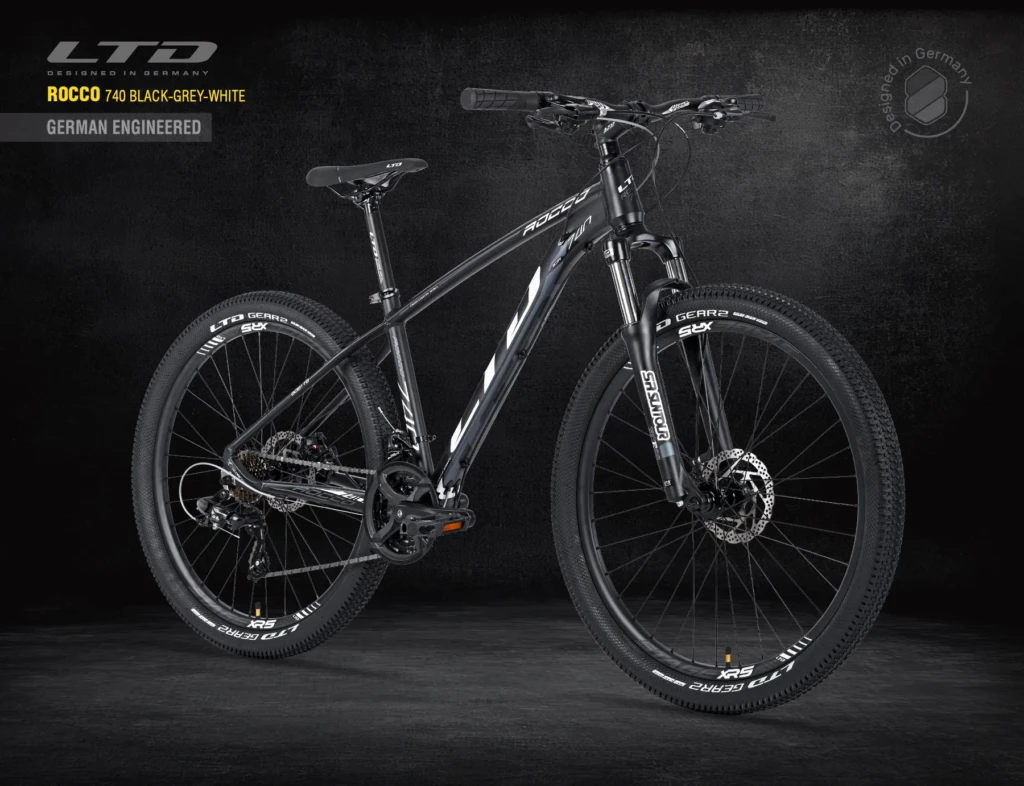 Велосипед LTD ROCCO 740 BLACK-GREY-WHITE 27,5″