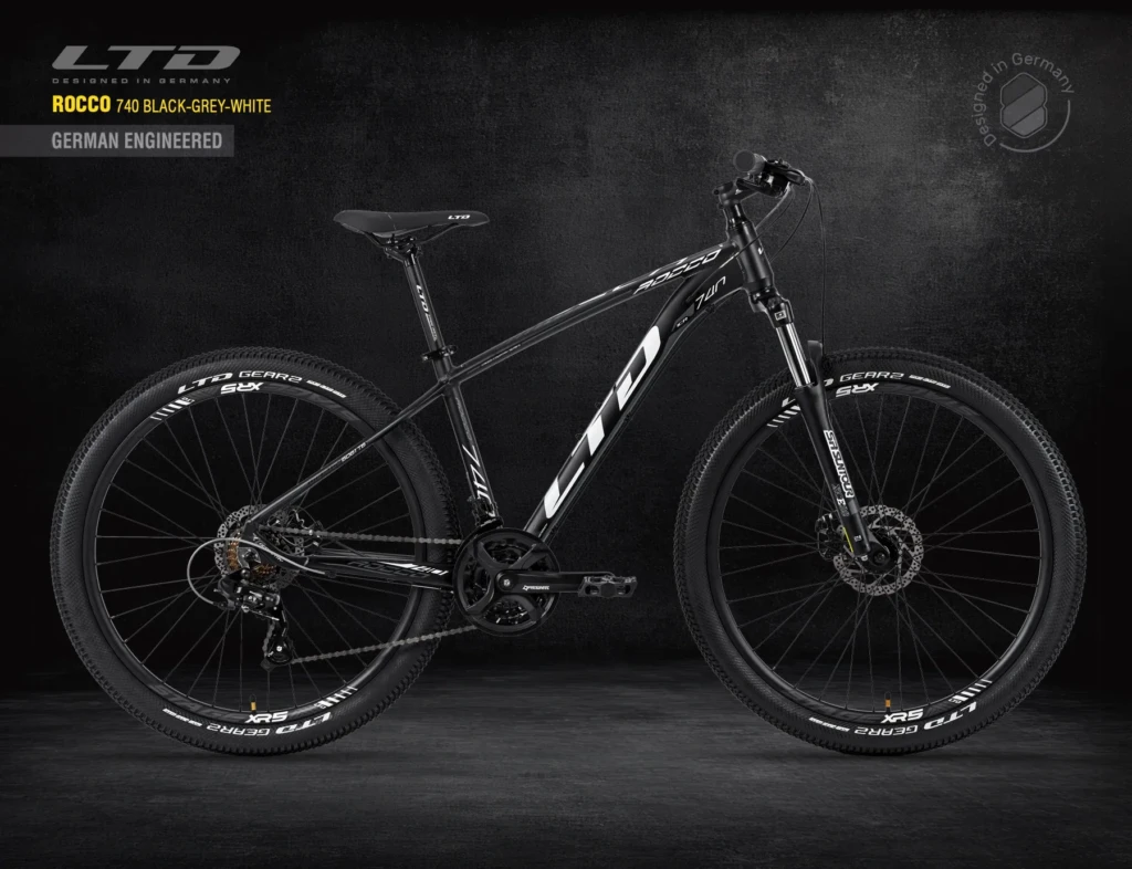 Велосипед LTD ROCCO 740 BLACK-GREY-WHITE 27,5″