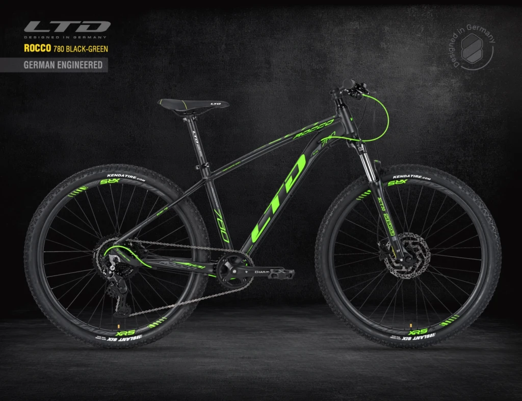 Велосипед LTD ROCCO 780 BLACK-GREEN 27,5″