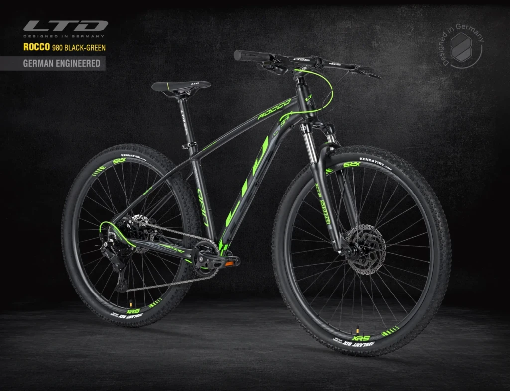 Велосипед LTD ROCCO 980 BLACK-GREEN 29″