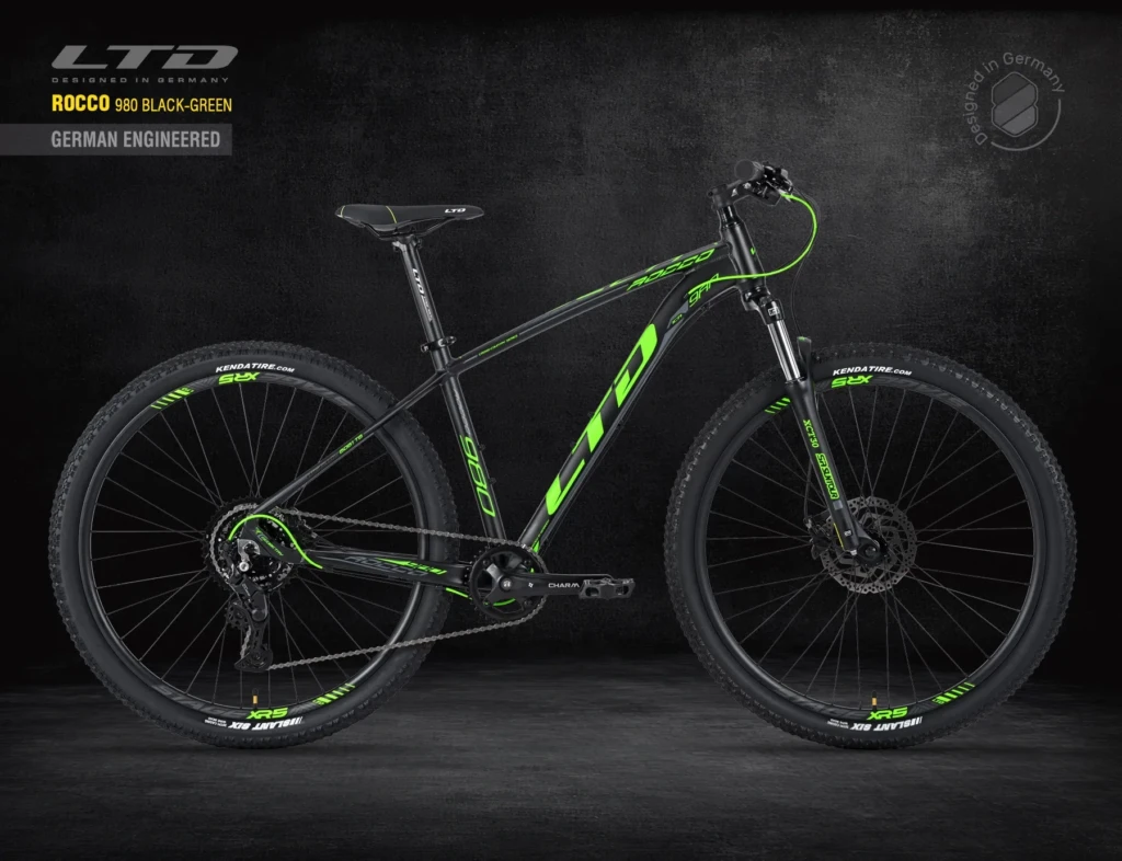 Велосипед LTD ROCCO 980 BLACK-GREEN 29″