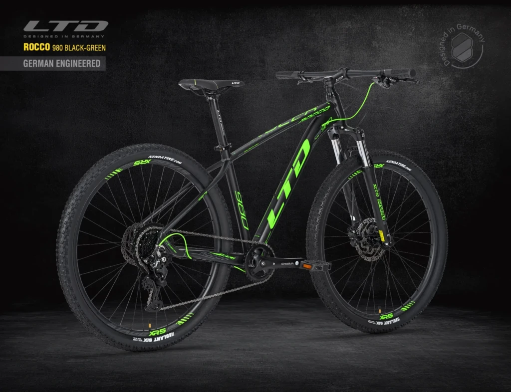 Велосипед LTD ROCCO 980 BLACK-GREEN 29″