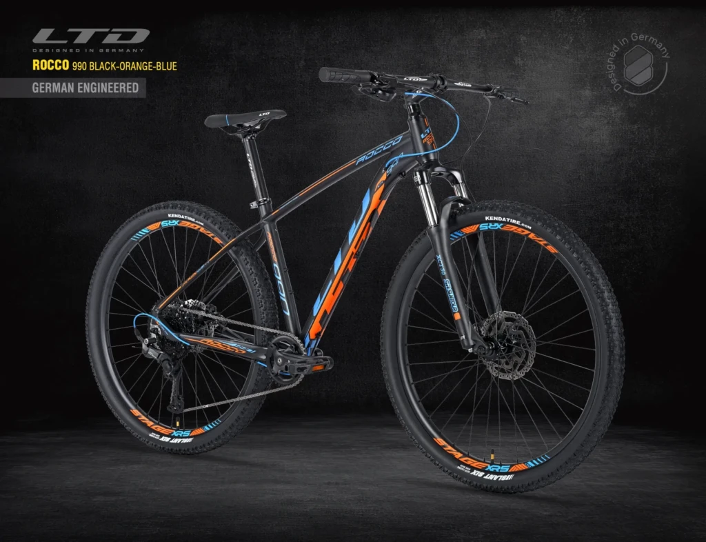 Велосипед LTD ROCCO 990 BLACK-BLUE-ORANGE 29″