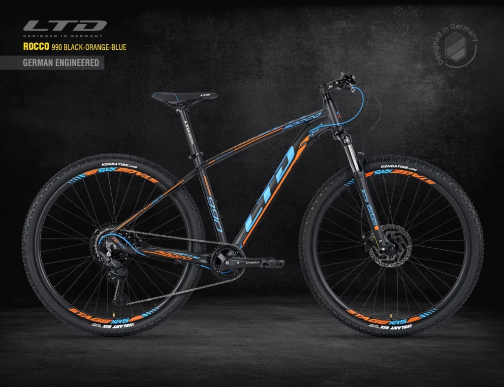 Велосипед LTD ROCCO 990 BLACK-BLUE-ORANGE 29″