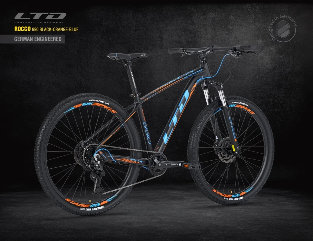 Велосипед LTD ROCCO 990 BLACK-BLUE-ORANGE 29″