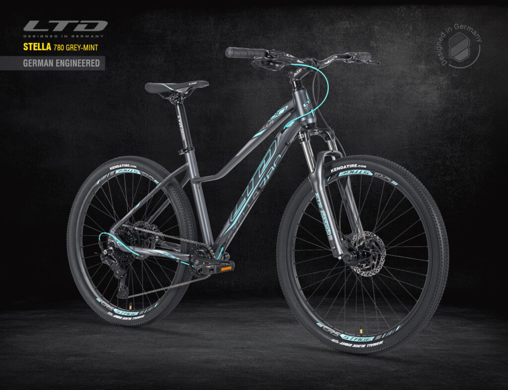Велосипед LTD STELLA 780 GREY-MINT 27,5″
