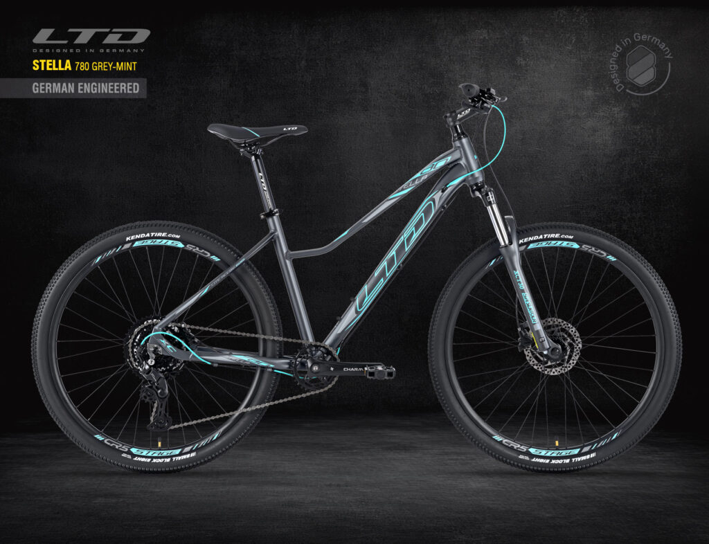 Велосипед LTD STELLA 780 GREY-MINT 27,5″