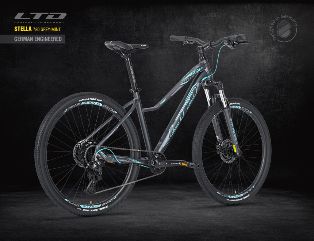 Велосипед LTD STELLA 780 GREY-MINT 27,5″