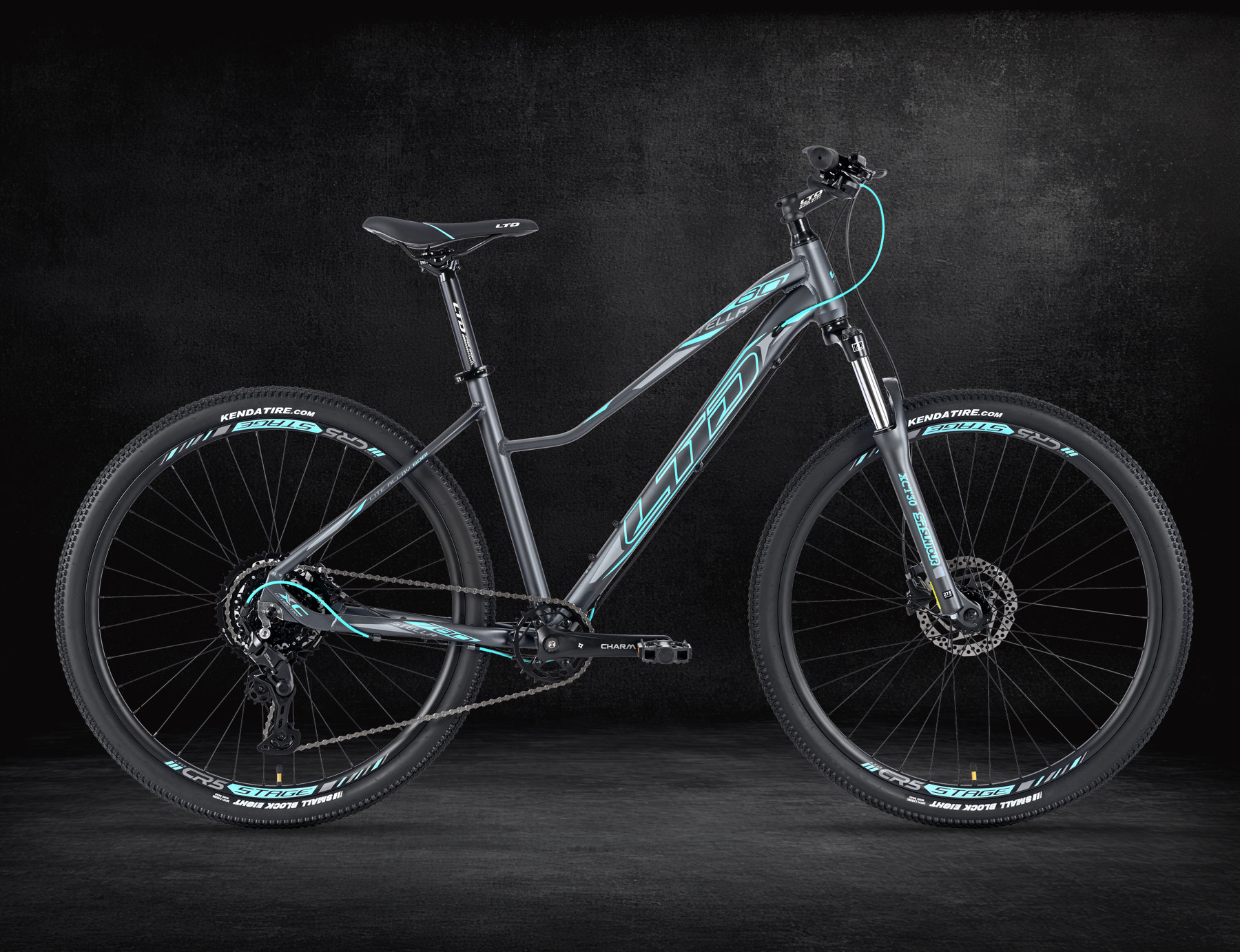 Велосипед LTD STELLA 780 GREY-MINT 27,5″