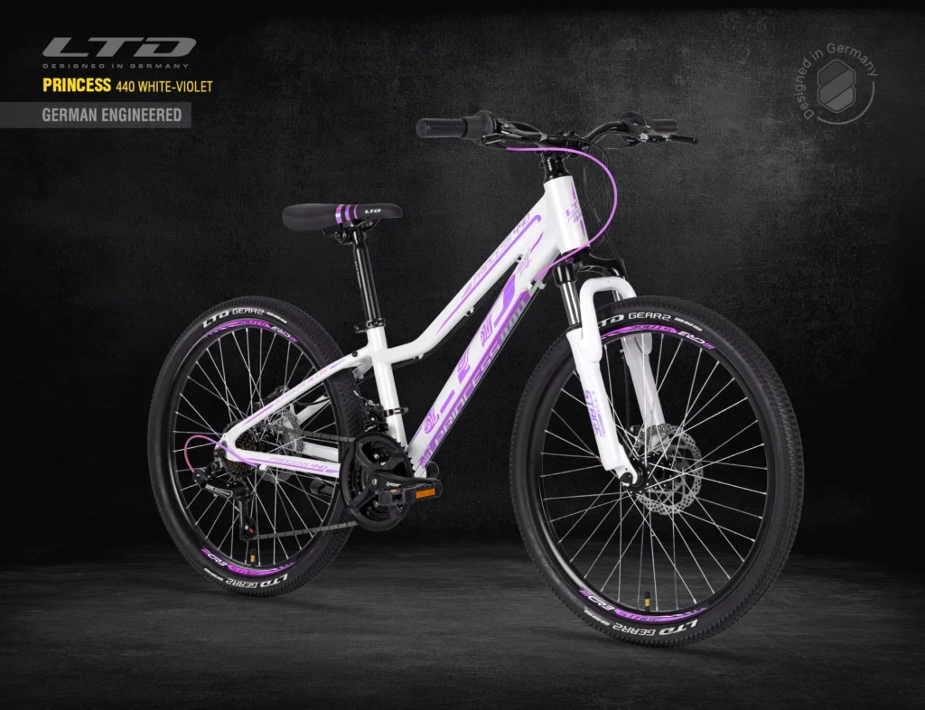 Велосипед LTD PRINCESS 440 WHITE-VIOLET 24″